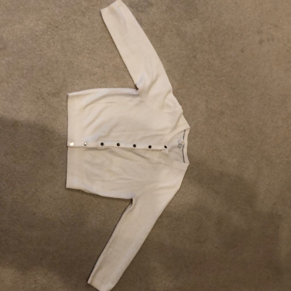 Creme Cashmere Cardigan Boden